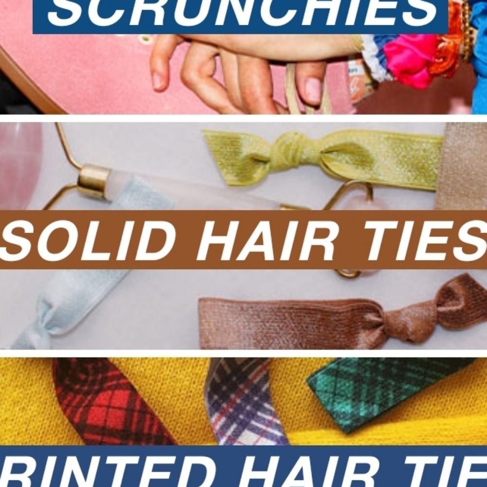 🆕️ Emi Jay Black Tie Hair tie set - Picture 3 of 3